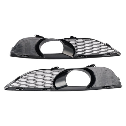2010-2015 2PCS Front Bumper Fog Light Grill Lamp Cover Fit Audi Q7 Sportback