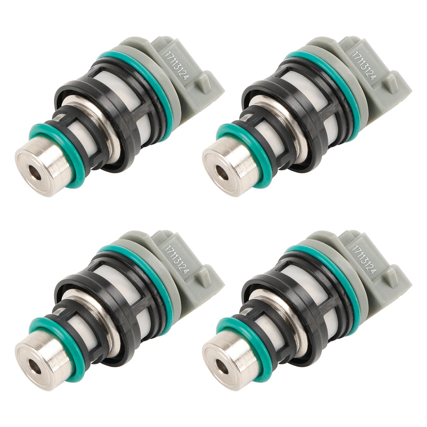 4PCS Fuel Injectors 17113124 Fit For Chevy Fit For Buick Pontiac 2.2L 17113197
