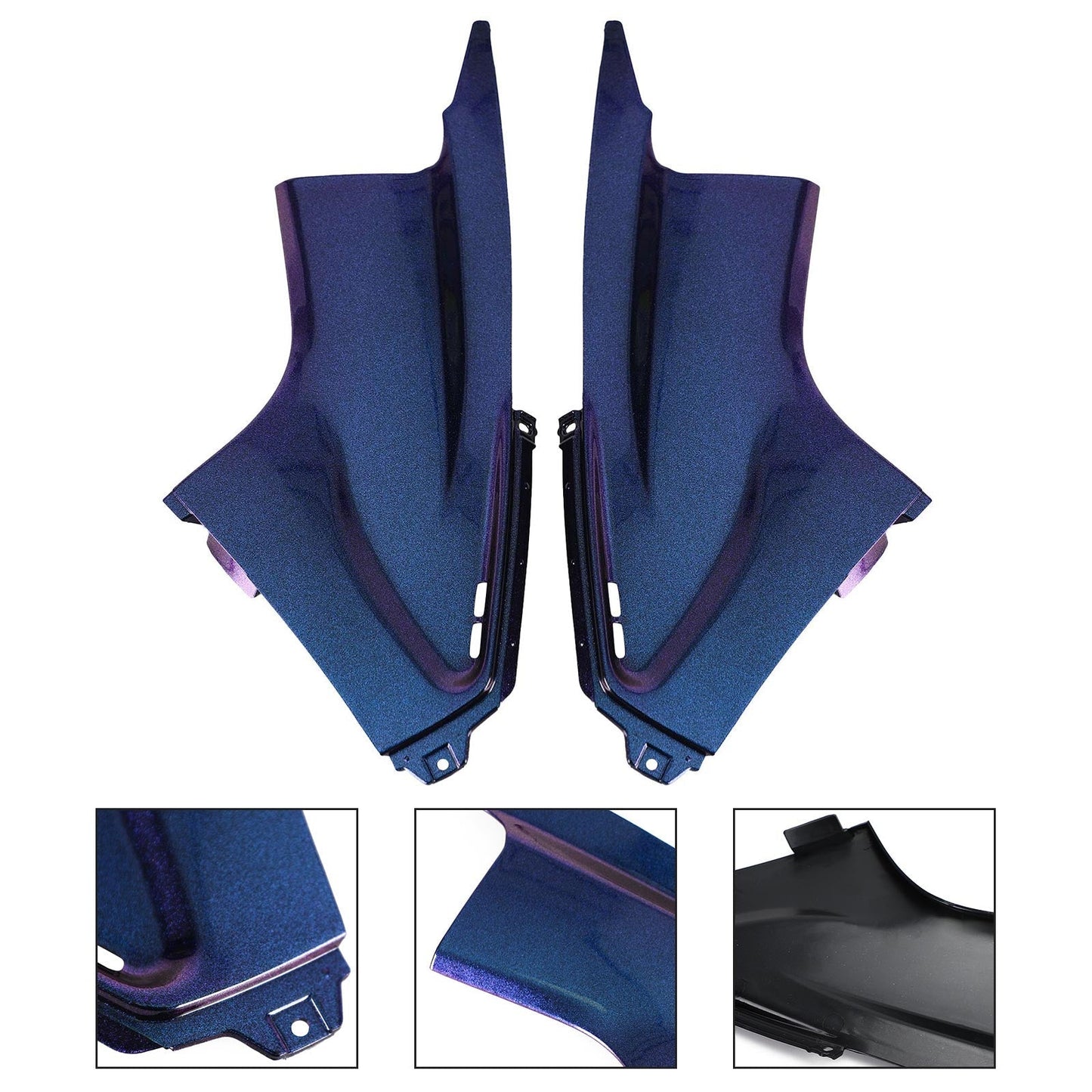 Carénage latéral de réservoir d'essence pour Yamaha YZF R6 2003-2005