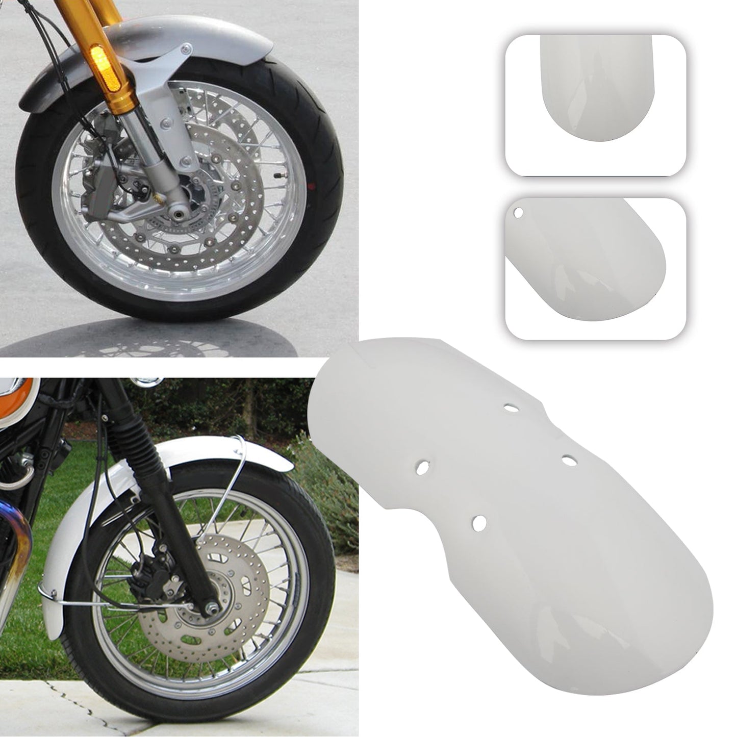 Guardabarros delantero para Bonneville T100 Scrambler Thruxton 2001-2016