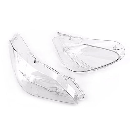 2010-2013 BMW 5 Series F18 2PCS Front Headlight Lens Cover Lampshade Left + Right 63117271912 63117271911