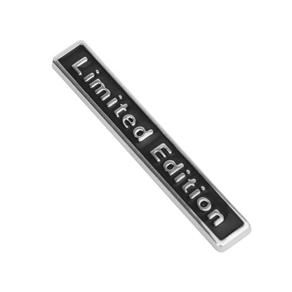 Metal Limited Edition Logo Emblem Badge Decal #B 3D Car Sticker Plating