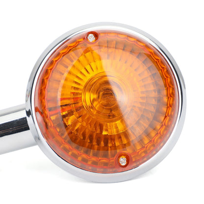 Turn Indicator Signal Fit For Yamaha XV750 VIRAGO 86-98 XV1100 89-99 XV250 94-12 Amber Assosary