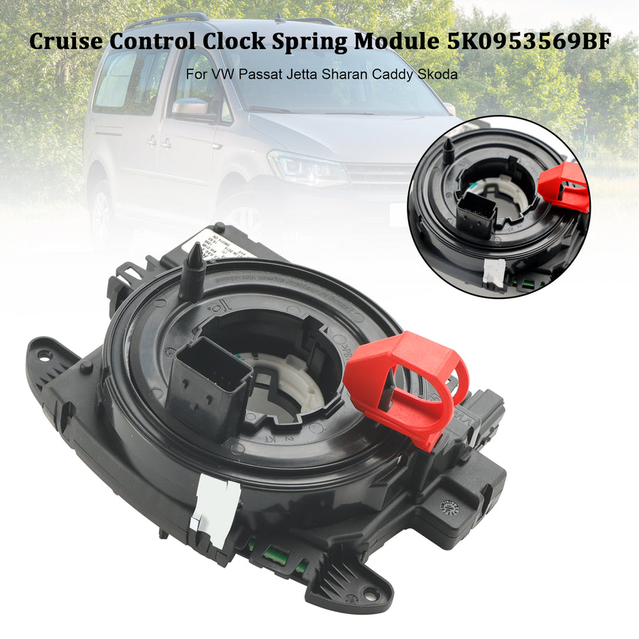2016-2020 VW Caddy 5K0953569BF 5K0953569BC Cruise Control Clock Spring Module