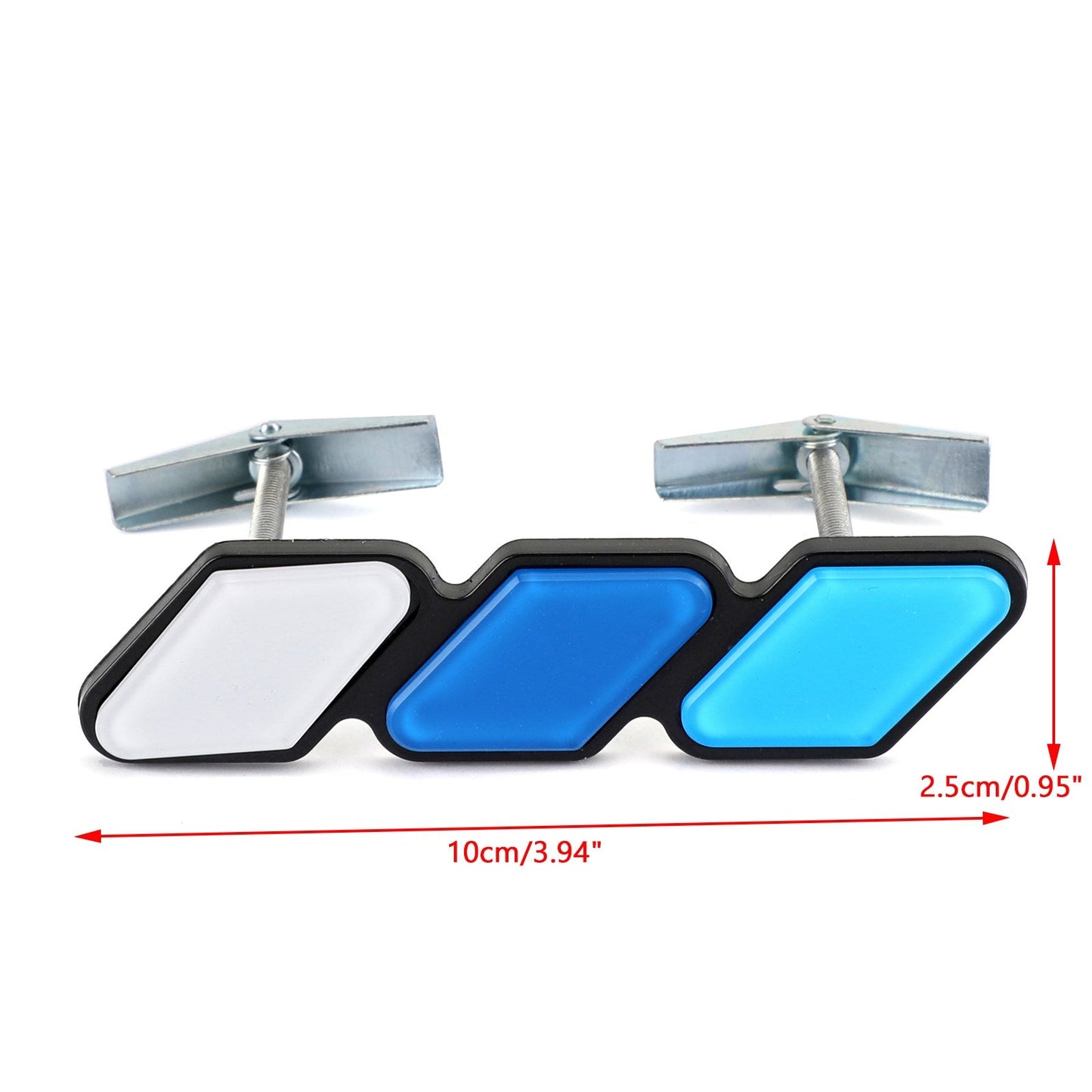 Emblème de calandre tricolore 3 pour Toyota Tacoma 4Runner Tundra Rav4 Highlander