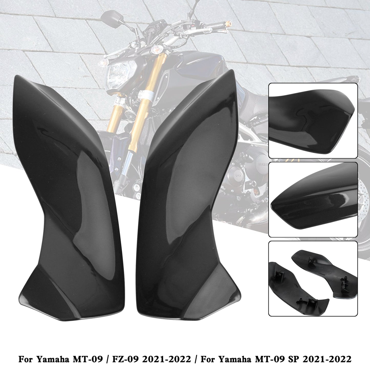 Headlight Fairing Side Panel For For Yamaha MT-09 FZ09 MT-09 SP 2021-2022