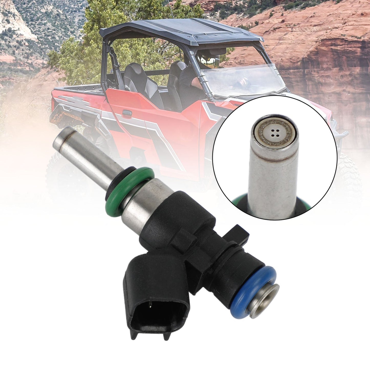 Fuel Injectors For For Polaris General RZR RS1 XP1000 2014-2021 2521387 0280158337