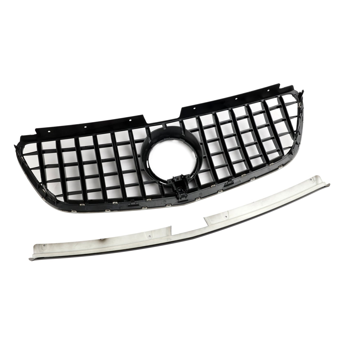 2015-2019 Mercedes Benz Vito W447 111CDI 114CDI 116CDI 119CDI GT Stlye Front Bumper Grill Gloss Black Grill