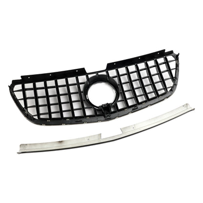 2015-2019 Mercedes Benz Vito W447 111CDI 114CDI 116CDI 119CDI GT Stlye Front Bumper Grill Gloss Black Grill