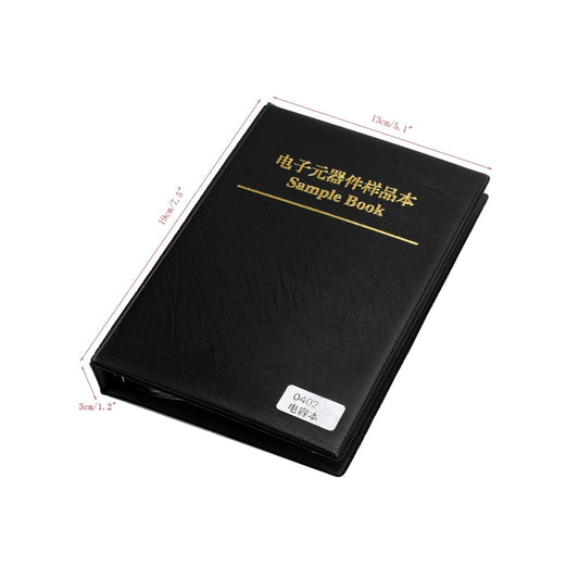 Livre d'échantillons de condensateurs SMD0402 80 valeurs * 50 pièces = 4 000 pièces Kit de condensateurs SMD