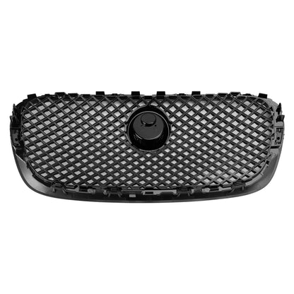 Jaguar XF Front Black Grille 2008 2009 2010 2011 XF-R Style Mesh Air Intake Radiator Grill