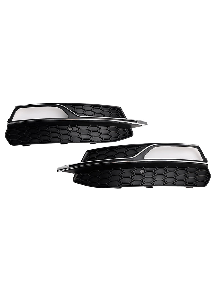 2013-2016 Front Lower Bumper Fog Light Cover Grille Fit AUDI A3 S-Line S3