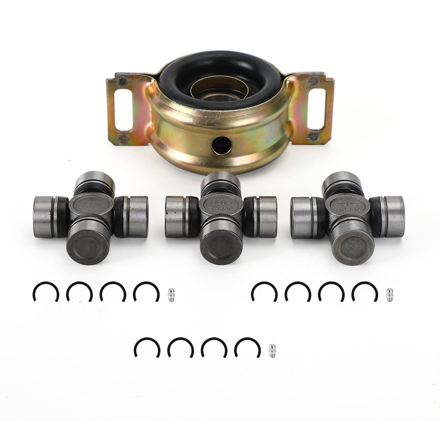 2005-2015 Toyota Tacoma Driveshaft Support Bearing & U-Joints Set 37230-0K040 5-213XS