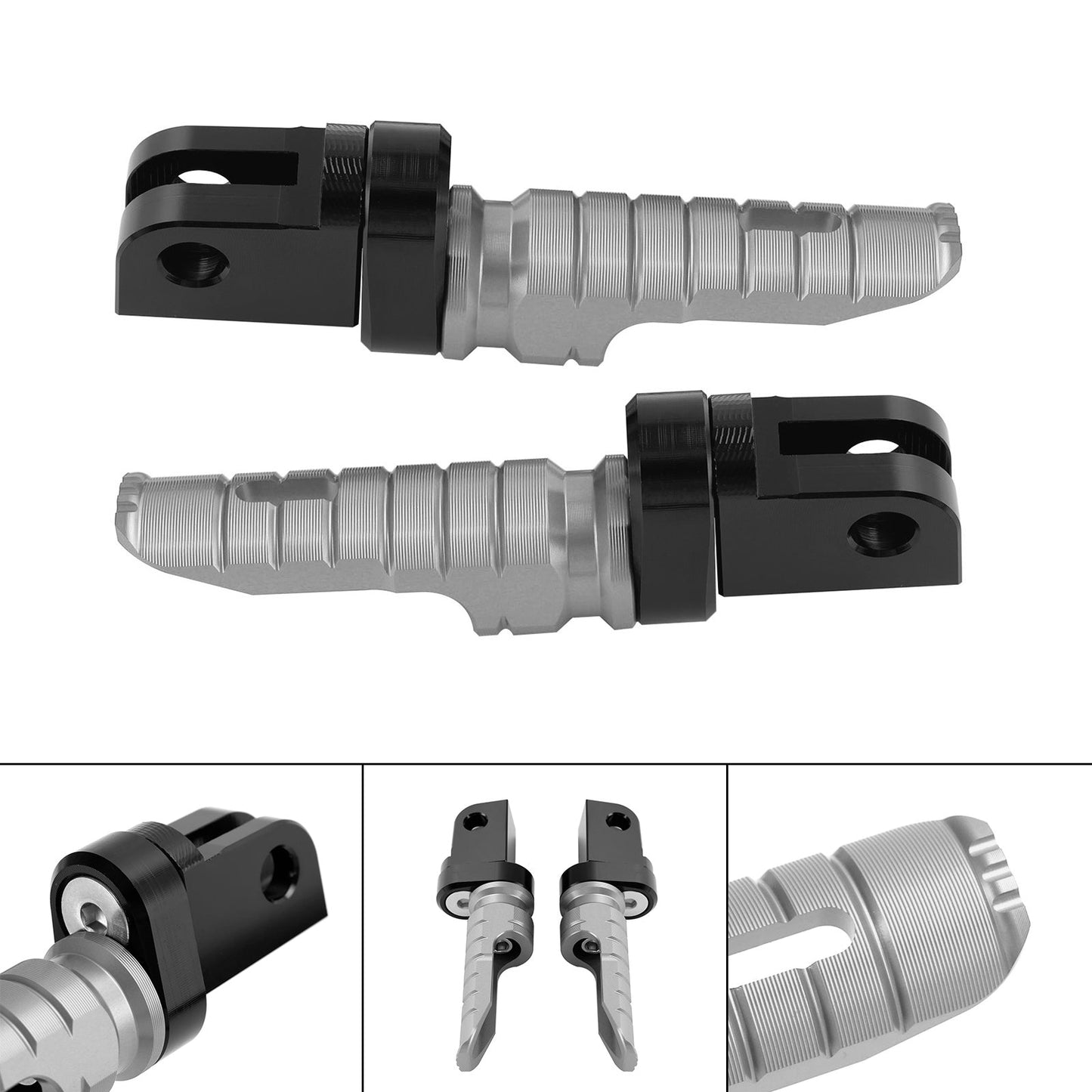 Front Footrests Foot Peg fit for INTERCEPTOR 650 2018-2023 Hunter 350 2022-2023