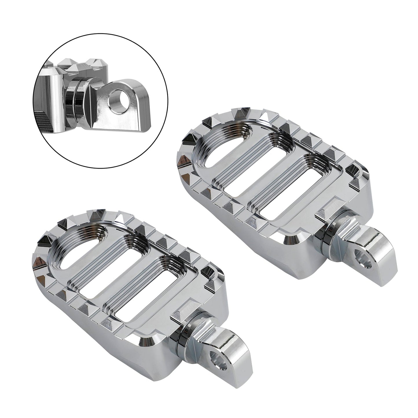 Repose-pieds avant pour Dyna Sportster 883 Electra Glide Road Glide