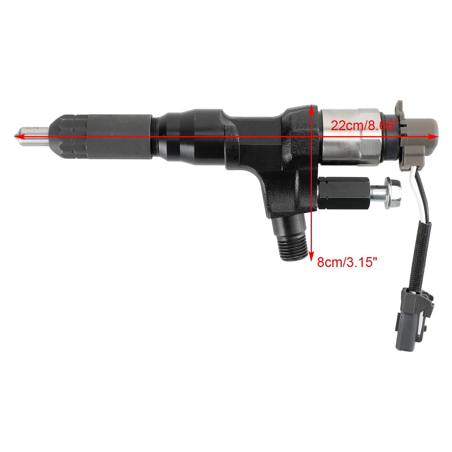 Injecteur de carburant Hino 3,8 L 4,7 L 5,0 L 6,5 L 7,7 L 1 pièce 095000-6593 CB84034501S 095000-6590