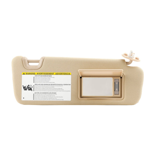 Pare-soleil droit avec éclairage de courtoisie pour Toyota Highlander 2014-2019 74310-0E074-A0