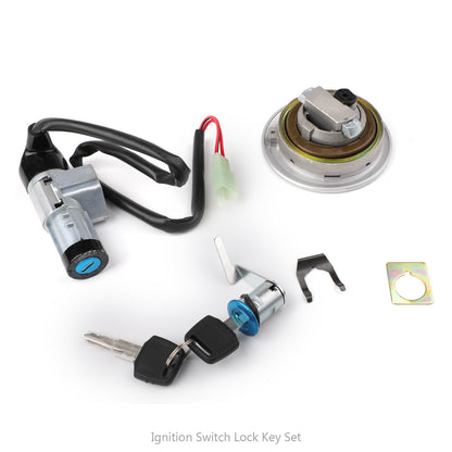 Honda CBF125 2009-2013 Ignition Switch Petrol Fuel Cap Seat Lock Set Kit Keys