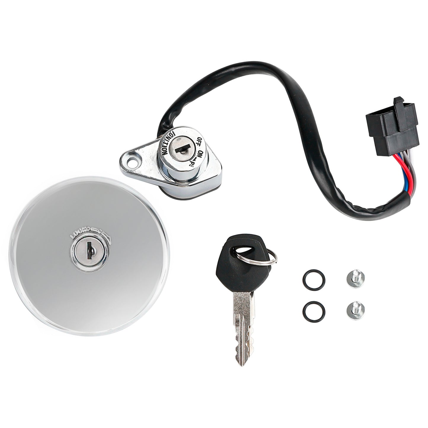 Kawasaki VULCAN 500 LTD 800 CLASSIC 2001-2009 Ignition Switch & Fuel Tank Cap Fits