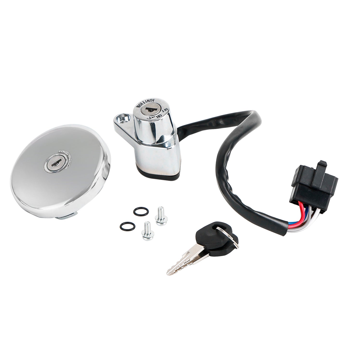 Kawasaki VULCAN 500 LTD 800 CLASSIC 2001-2009 Ignition Switch & Fuel Tank Cap Fits