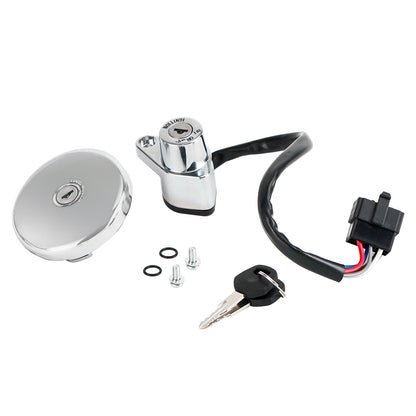 Kawasaki VULCAN 500 LTD 800 CLASSIC 2001-2009 Ignition Switch & Fuel Tank Cap Fits