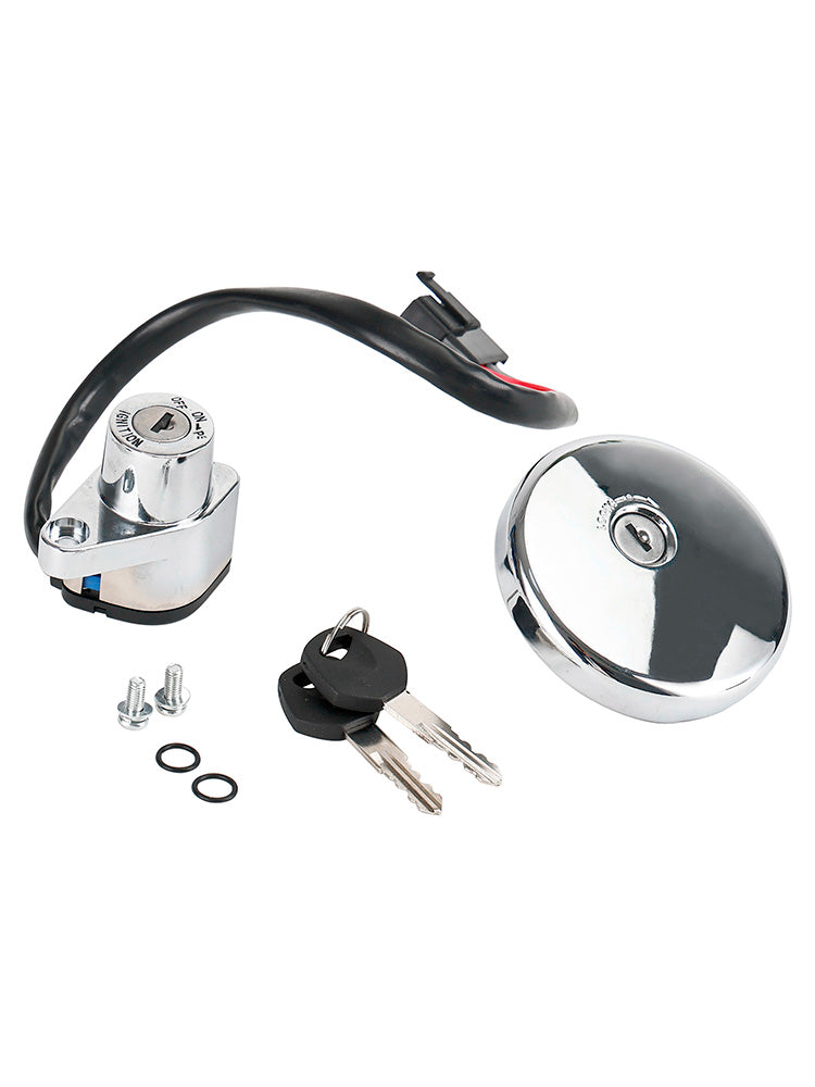 Kawasaki VULCAN 500 LTD 800 CLASSIC 2001-2009 Ignition Switch & Fuel Tank Cap Fits