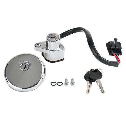 Kawasaki VULCAN 500 LTD 800 CLASSIC 2001-2009 Ignition Switch & Fuel Tank Cap Fits