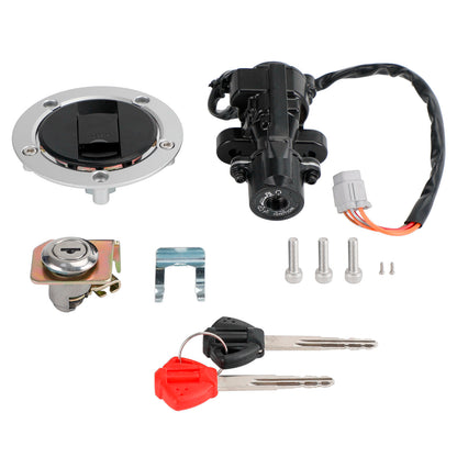 Suzuki GSX-R GSXR 1000 2007-2016 K7-L6 Ignition Key Switch Fuel Gas Cap Seat Lock Set