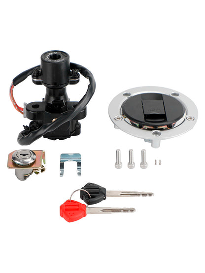 Suzuki GSX-R GSXR 1000 2007-2016 K7-L6 Ignition Key Switch Fuel Gas Cap Seat Lock Set