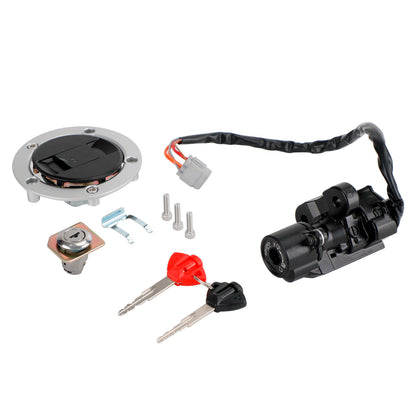 Suzuki GSX-R GSXR 1000 2007-2016 K7-L6 Ignition Key Switch Fuel Gas Cap Seat Lock Set