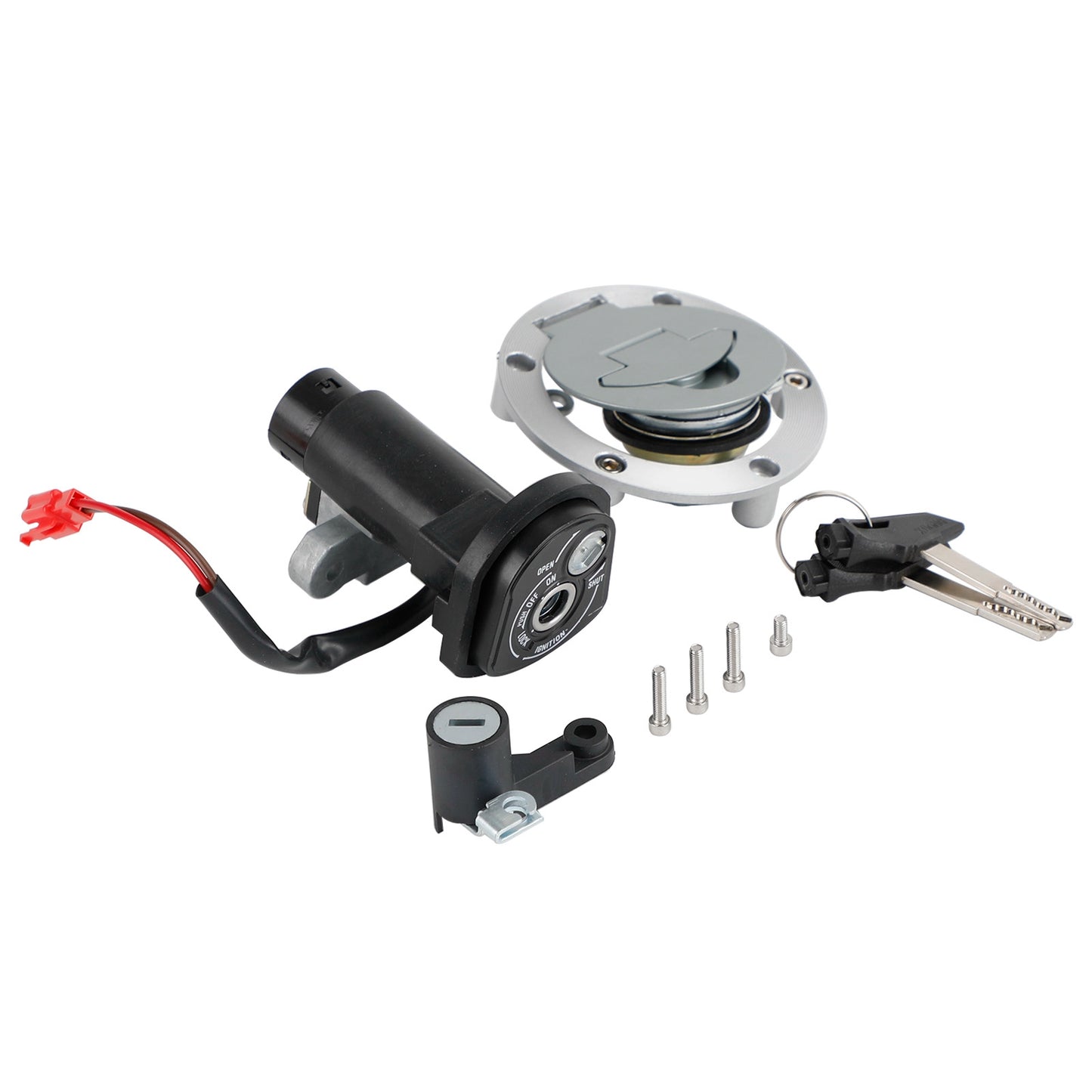 Yamaha YZF-R15 MT-15 2013-2018 Ignition Lock, Fuel Tank Cap And Seat Lock Fits