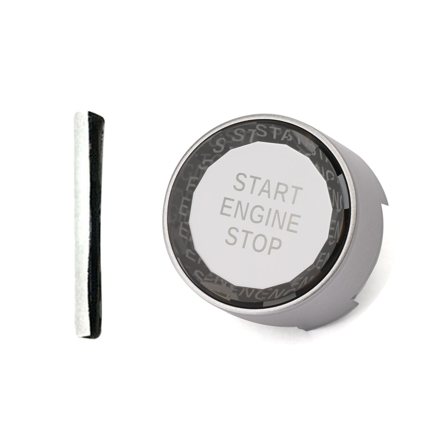 Couvercle du bouton de démarrage et d'arrêt du moteur pour BMW Série 1/Série 2/Série 3/Série 4/Série 5/Série 6/Série 7/X1/X3/X4/X5/X6/G20 (2009+)