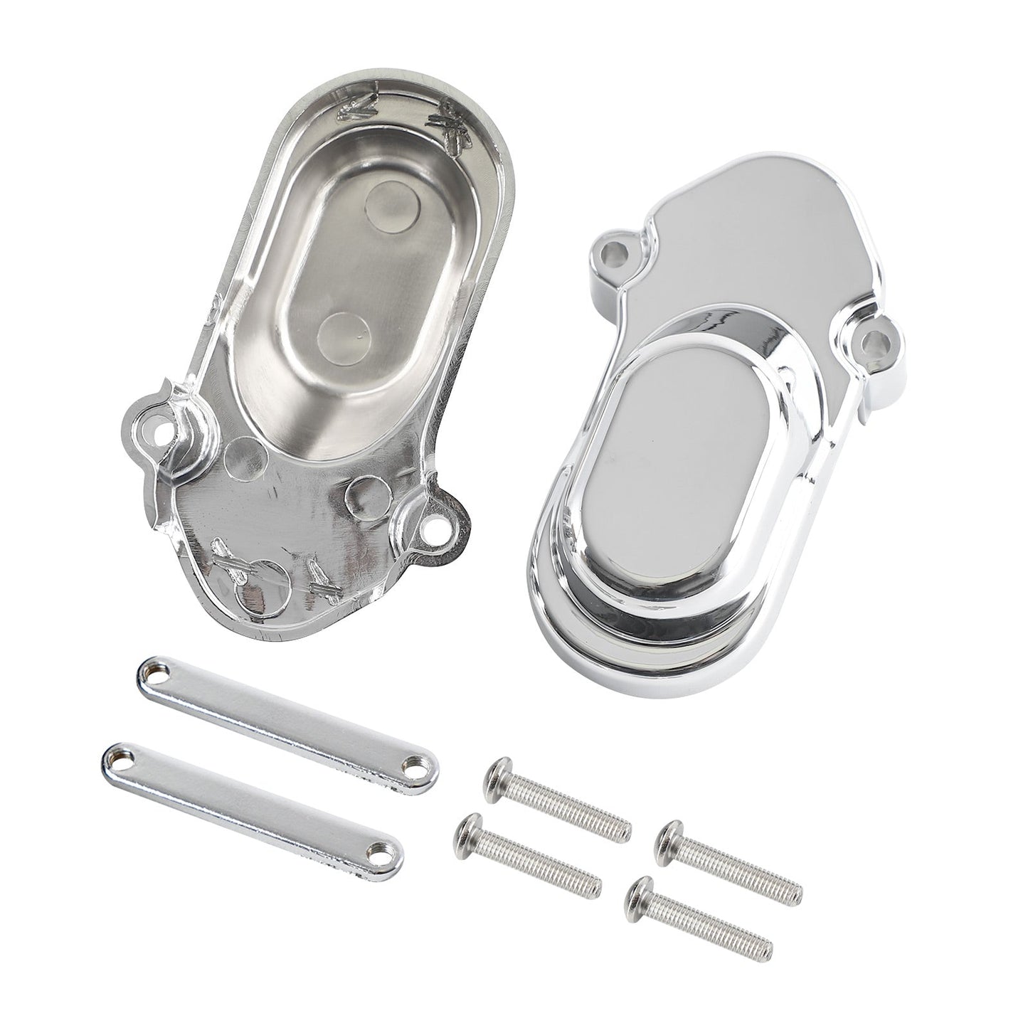 Tapa de perno y tuerca de la cubierta del eje trasero para Sportster 1200 XL1200C 883 2005-2017 cromada