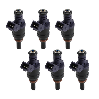 2001-2006 BMW X5 3.0L 6PCS Fuel Injectors 13641439800