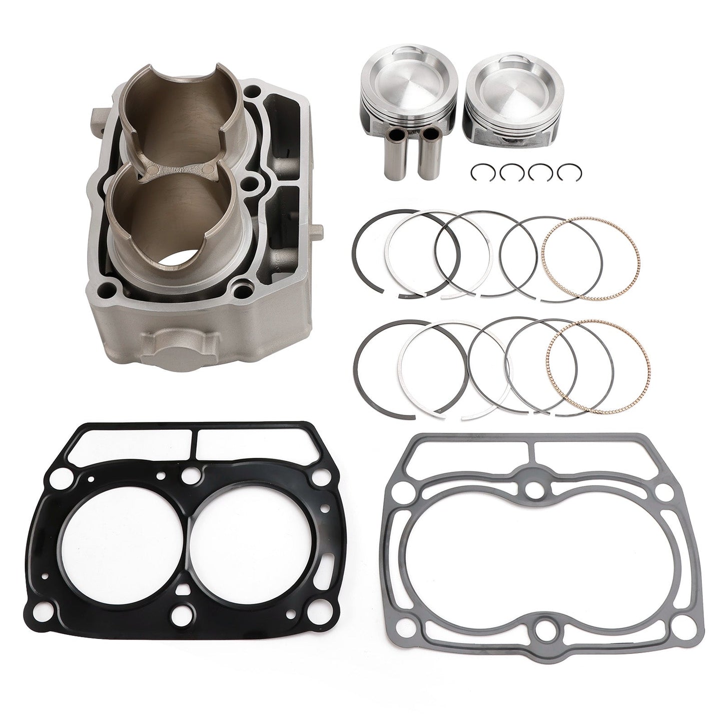 2010-2012 Polaris Ranger XP 800 80mm Cylinder Piston Gasket Top End Rebuild