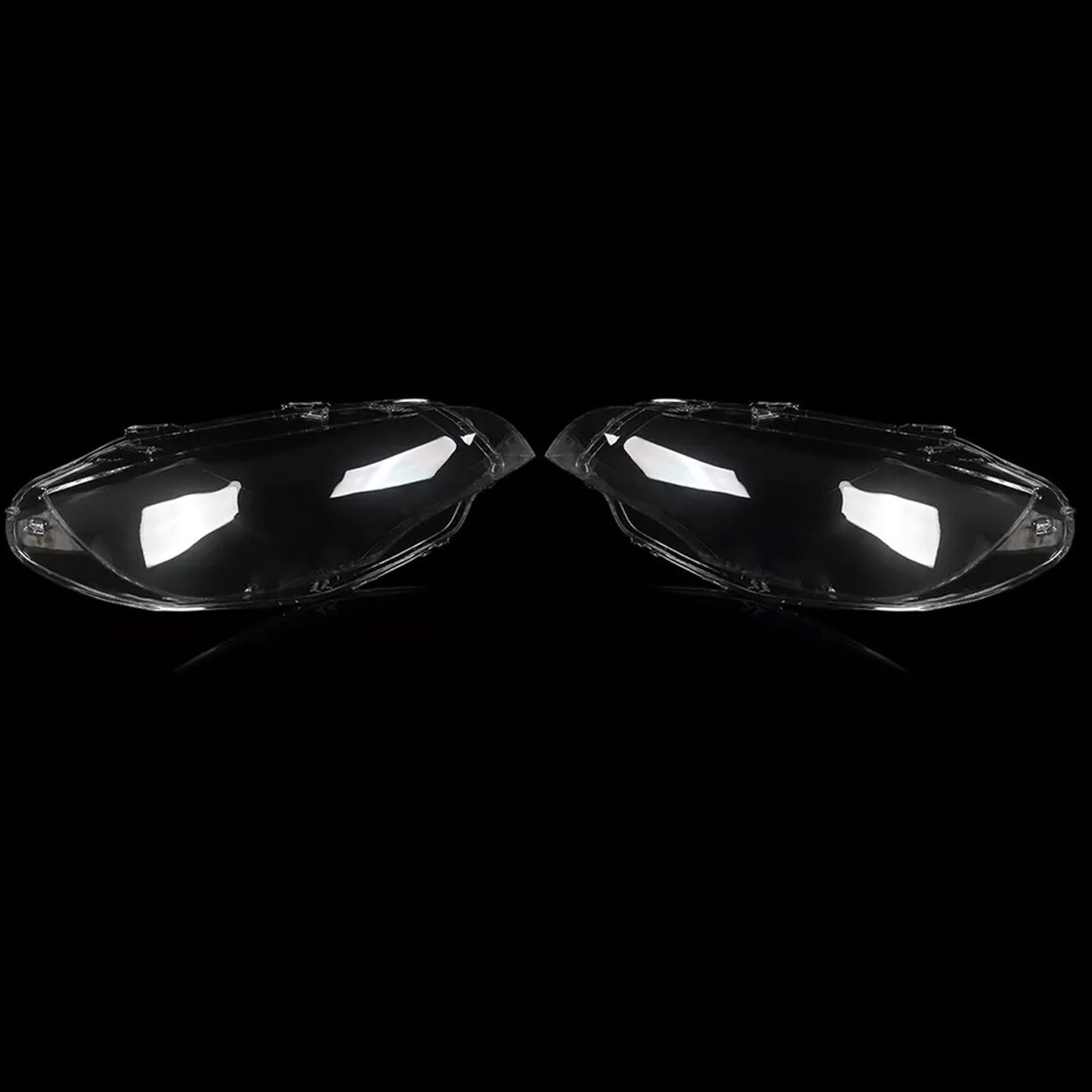 2008-2014 BMW E71 X6 2 pièces couvercle de lentille de phare transparent phare gauche + droit 63117271371 63117271372