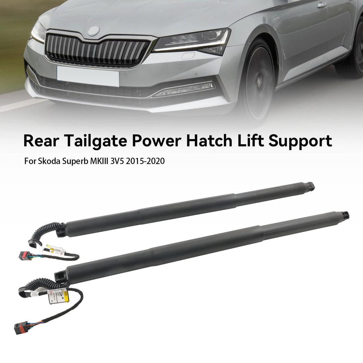 2015-2020 Skoda Superb MKIII 3V5 3V9827851B Electric Tailgate Gas Struts