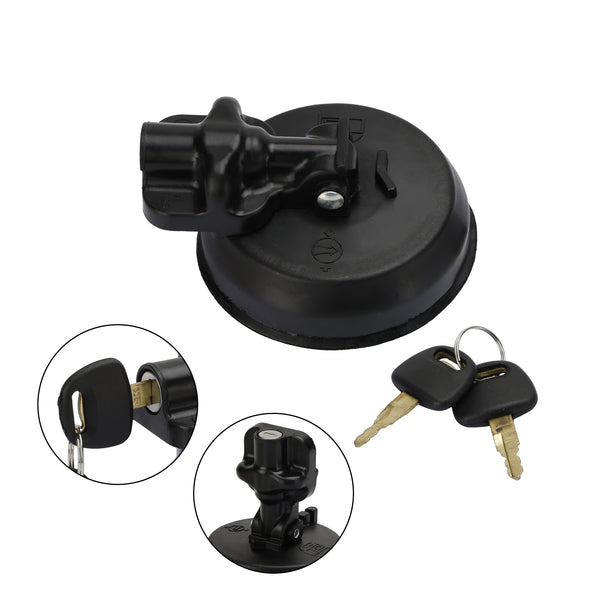 FYA00010024 Fuel Tank Cap Fits For Hitachi Excavator EX120 EX200 EX220 W/2 Keys