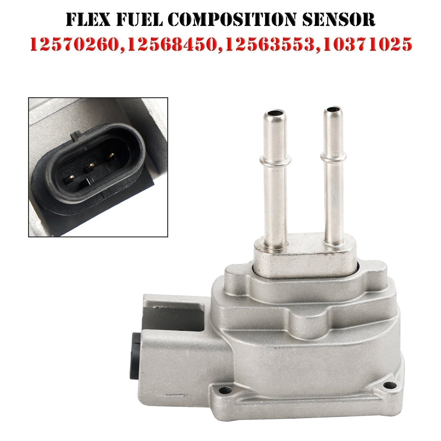 Sensor de combustible flexible para Chevrolet Silverado 1500 (2000-2005, 4,3 L, 4,8 L y 5,3 L) 12570260 y 12568450