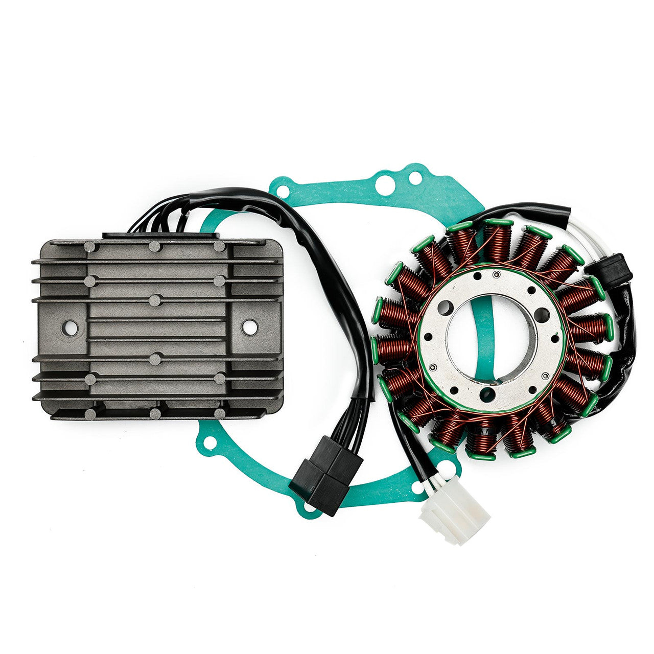 2001-2002 Suzuki GSXR600 GSX R600U1 Generator Stator Regulator Rectifier Gasket 31401-35F10 32800-33E10 11483-35F00