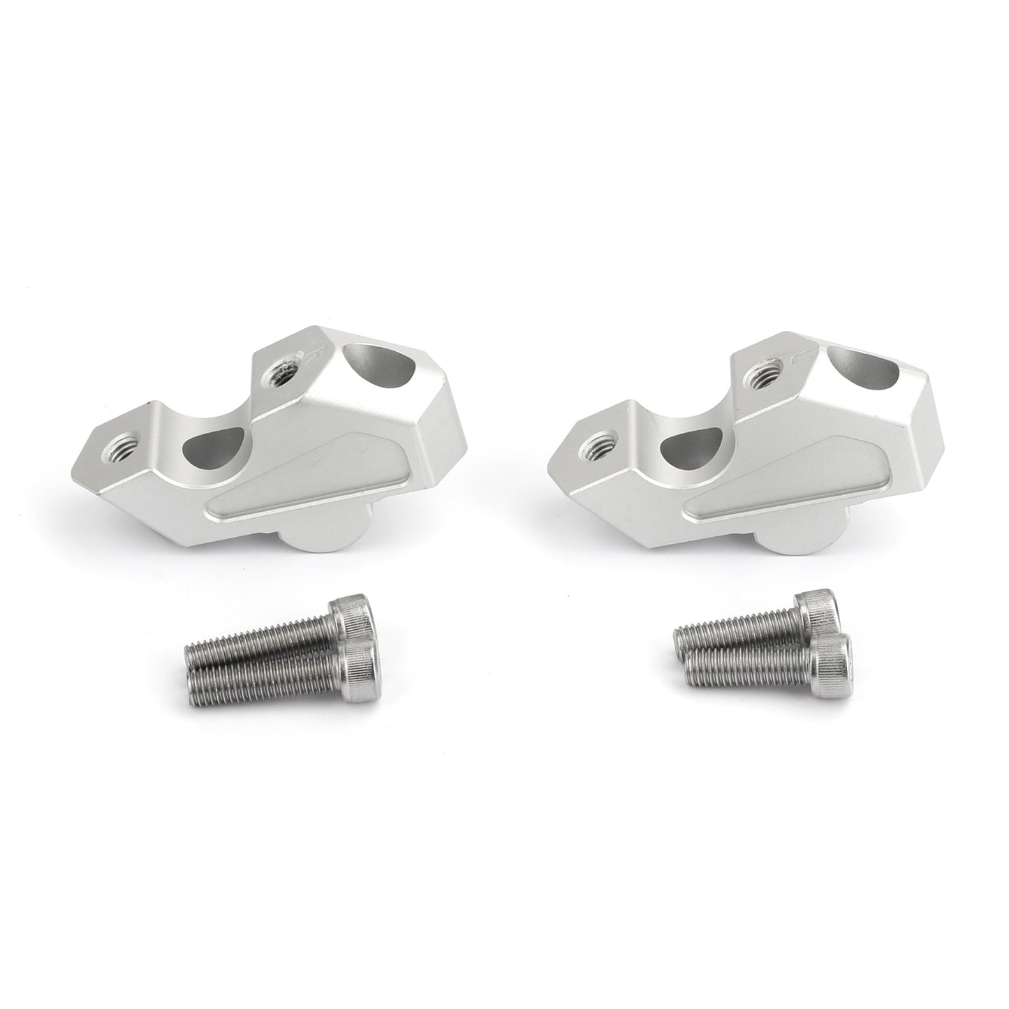 Elevadores de manillar de 20 mm con retroceso de 7/8" y elevación de 23 mm para BMW F750GS 2018-2019