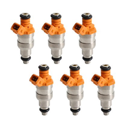 1991-1998 Wrangler I6 4.0L 6PCS Fuel Injectors 33007127 53003956 53030343
