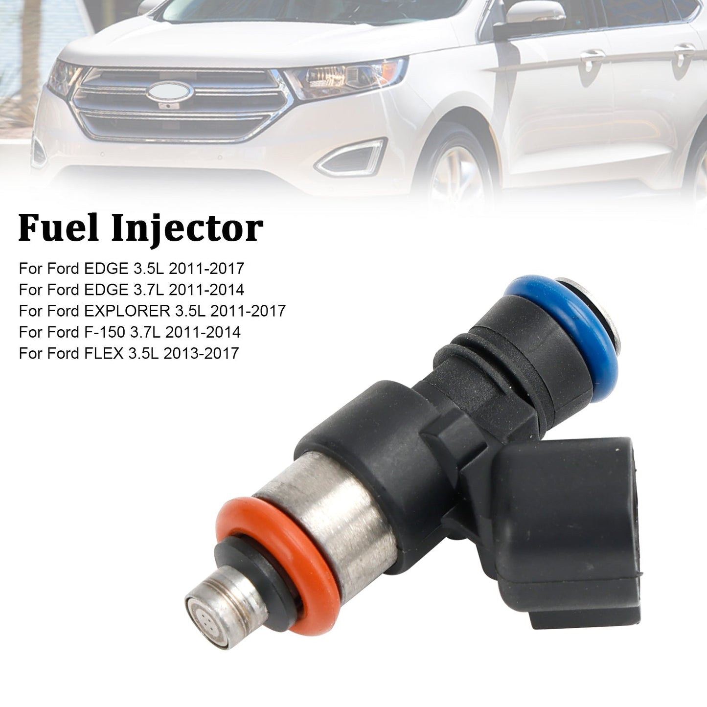 Inyector de combustible Lincoln MKT 3.7L (2013-2017), 1 unidad, 0280158191