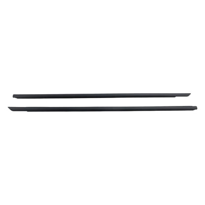 2008-2017 For Dodge Challenger 2pcs Front Door Window Belt Weatherstrip 55399123AG 55399122AG