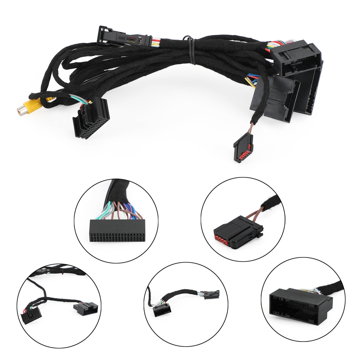 Ford SYNC 1 to SYNC 2/3 HC3Z-19A387-B 4" to 8" PNP Conversion Power Harness
