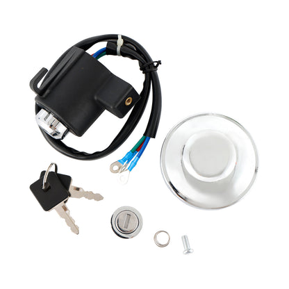 Harley XL 883L/N/R 1200C/CP/N/X XR1200X 1991-2011 Fuel Filler Cap Ignition Switch