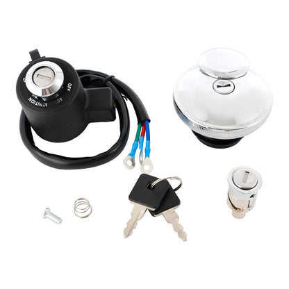 Harley XL 883L/N/R 1200C/CP/N/X XR1200X 1991-2011 Fuel Filler Cap Ignition Switch