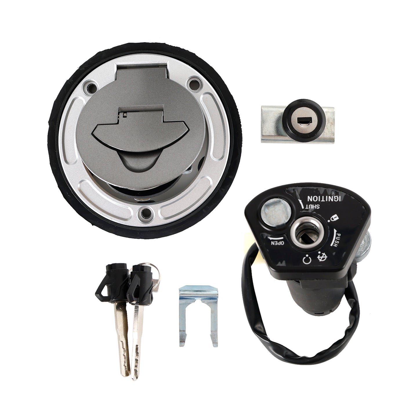 Yamaha R15 V3 YZF155 2019-2021 Fuel Gas Cap, Ignition Switch & Seat Lock Set