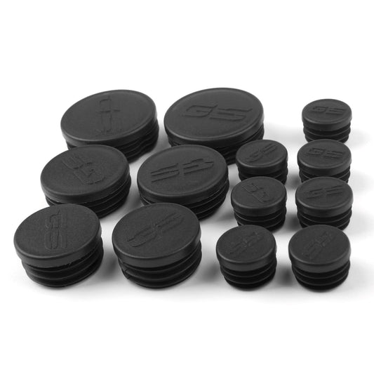 Lot de 13 bouchons décoratifs pour trous de cadre, adaptés à la BMW R1200GS/LC/ADV 13-16 BK