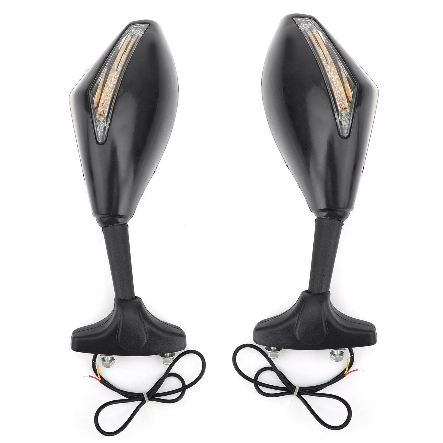 Paire de rétroviseurs latéraux avec clignotants à LED pour Honda CBR600F4i, CBR600F4, CBR600F, CBR250R